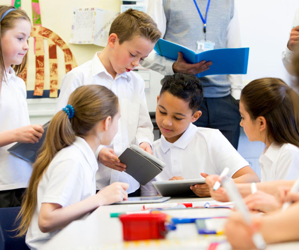 young students