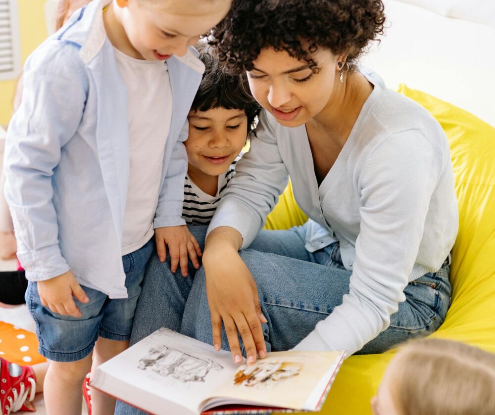 reading with students
