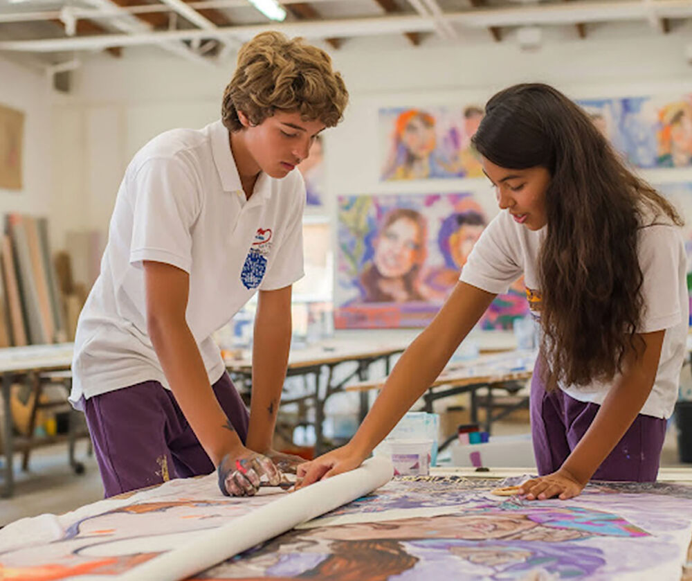 art students